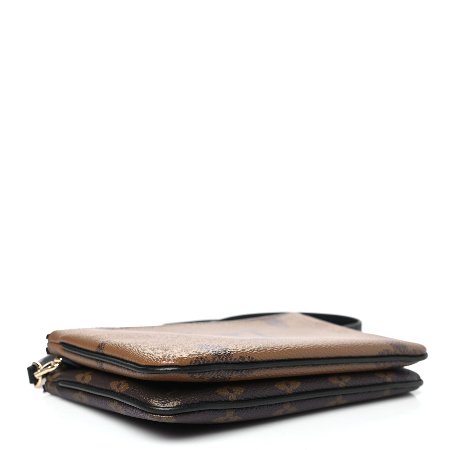 Reverse Monogram Giant Double Zip Pochette
