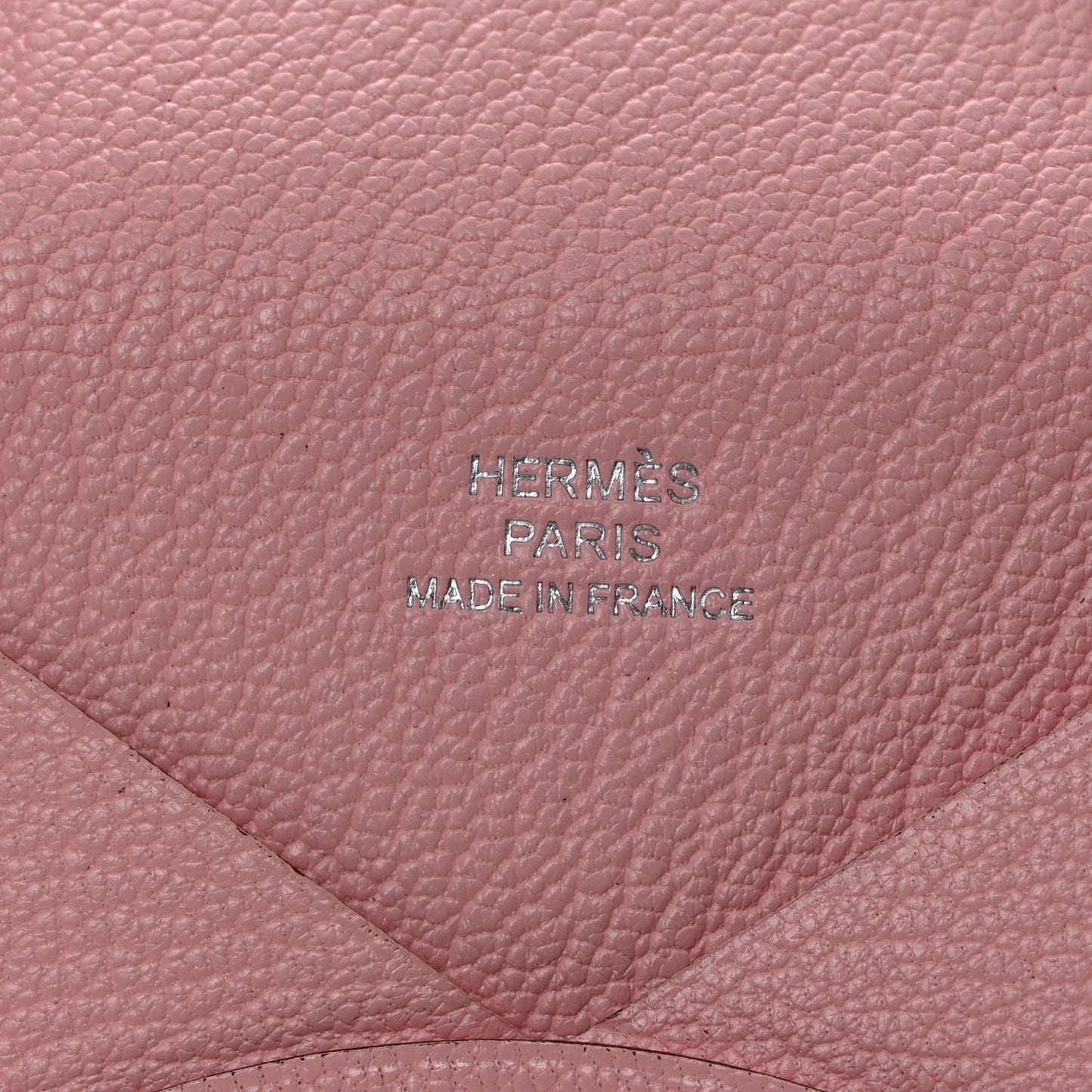 Chevre Mysore Calvi Card Case Rose Sakura