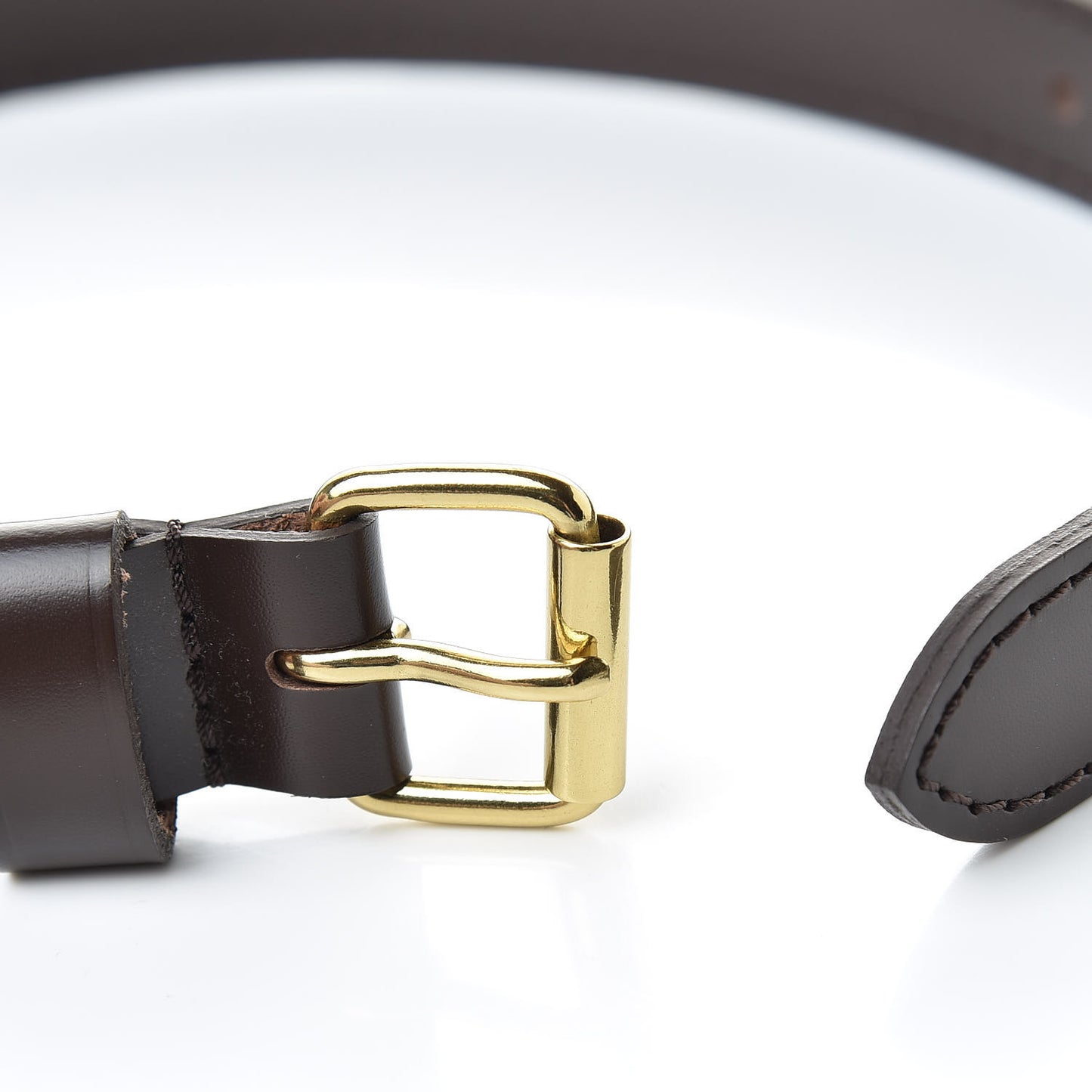 Calfskin Bandouliere Strap Extender Brown