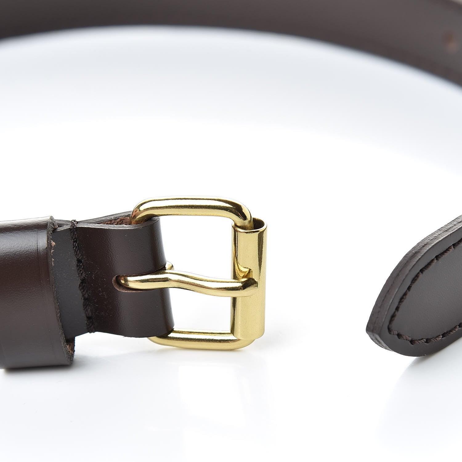 Louis Vuitton Calfskin Bandouliere Strap Extender Brown 3 of 3