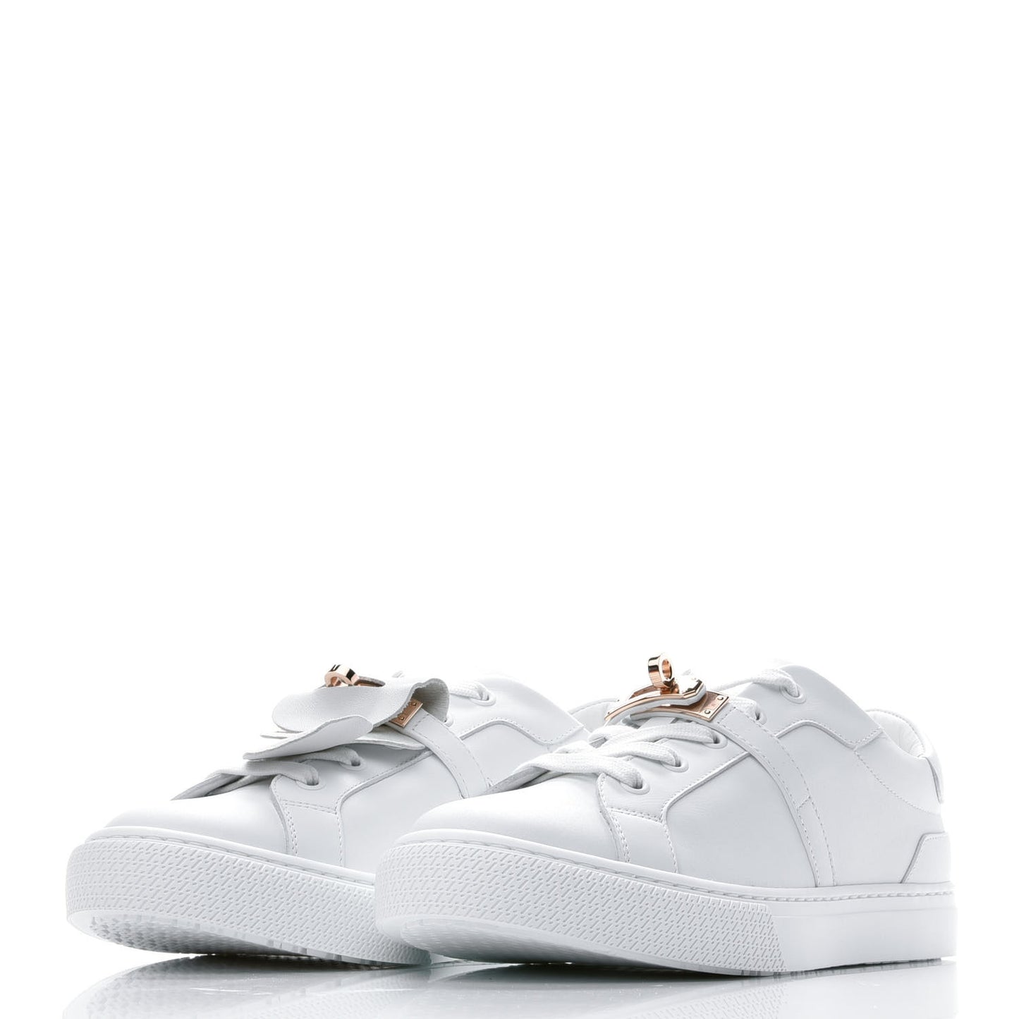 Calfskin Day Sneakers 38 White