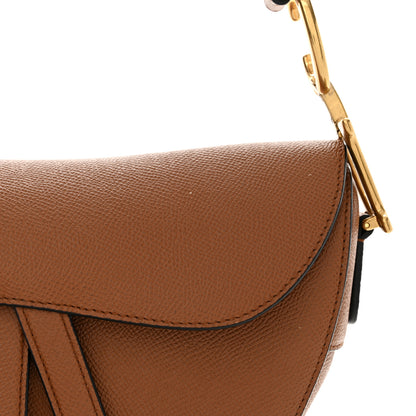 Christian Dior Grained Calfskin Saddle Bag With Strap Camello 12 of 12