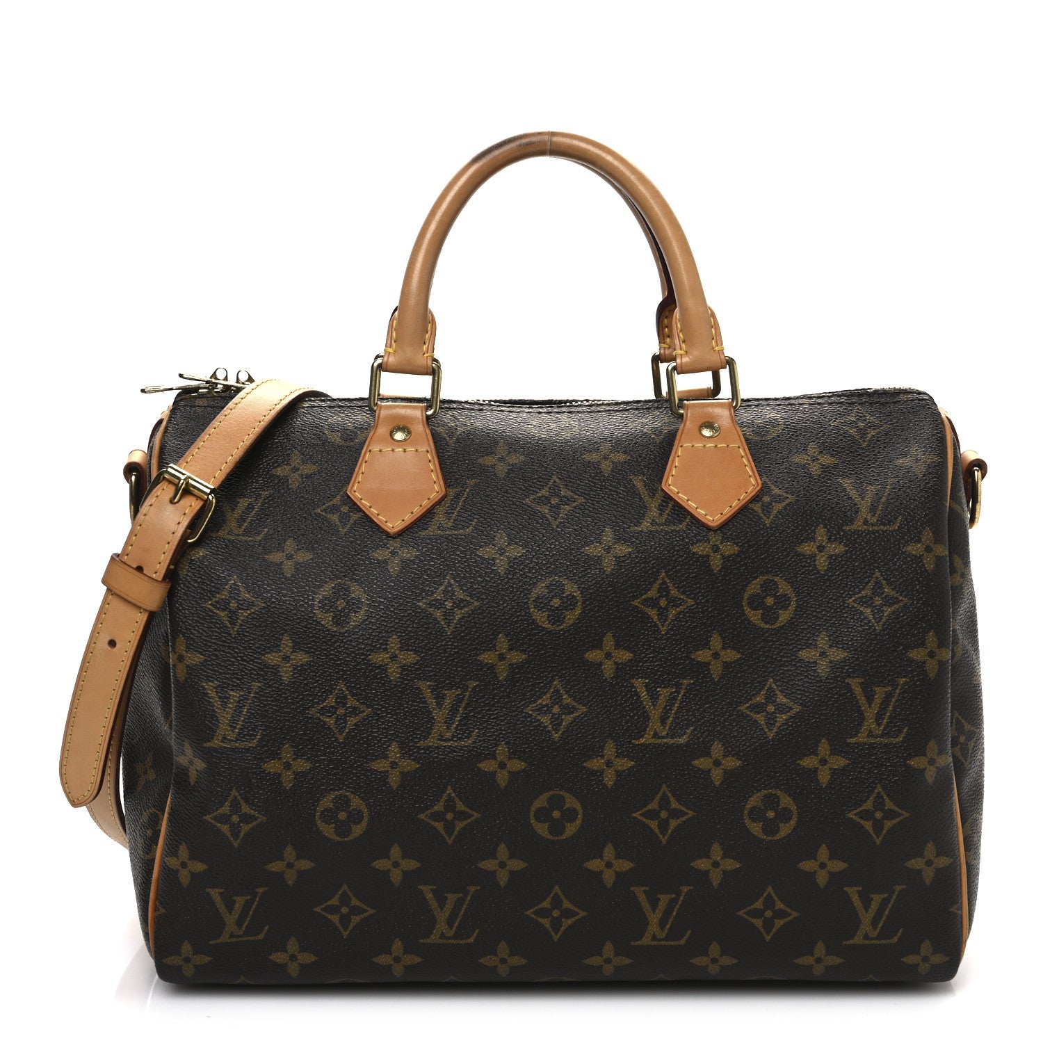 Louis Vuitton Monogram Speedy Bandouliere 30 1 of 12