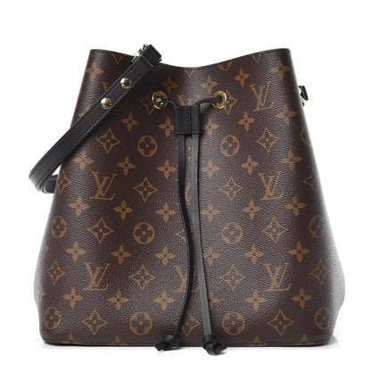 Louis Vuitton Monogram Neonoe MM Black 1 of 9
