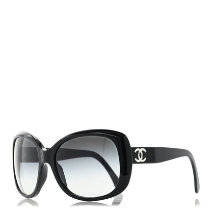 Chanel Acetate CC Sunglasses 5183 Black 1 of 8