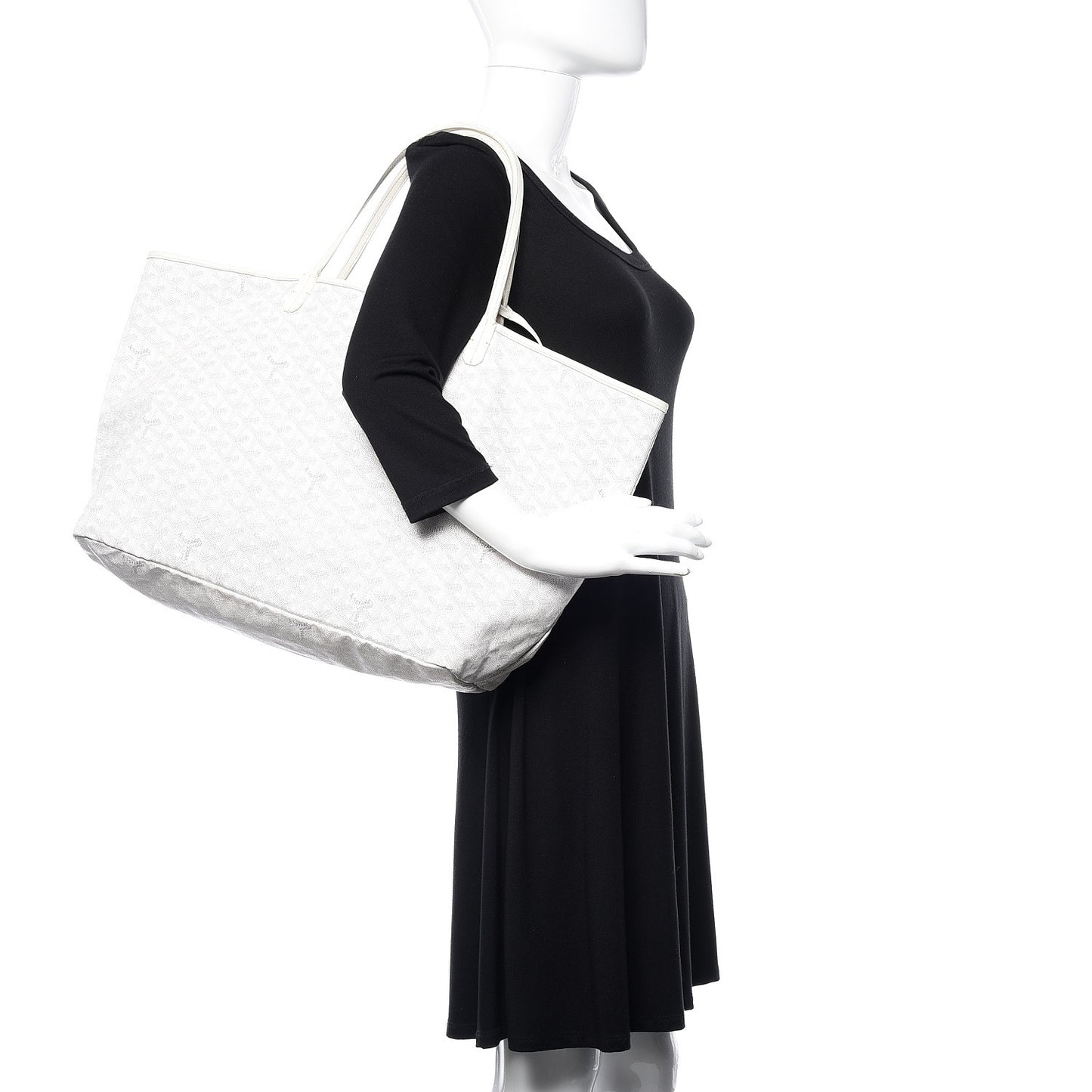 Goyardine Saint Louis GM White