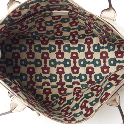 Gucci Guccissima Medium Princy Tote Off White 6 of 8