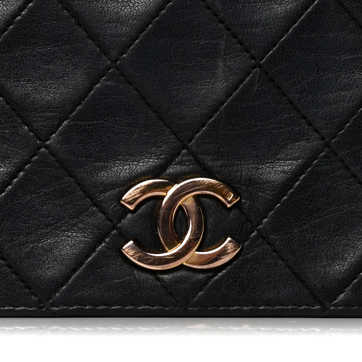 Chanel Lambskin Quilted Small Single Flap Black 8 of 8