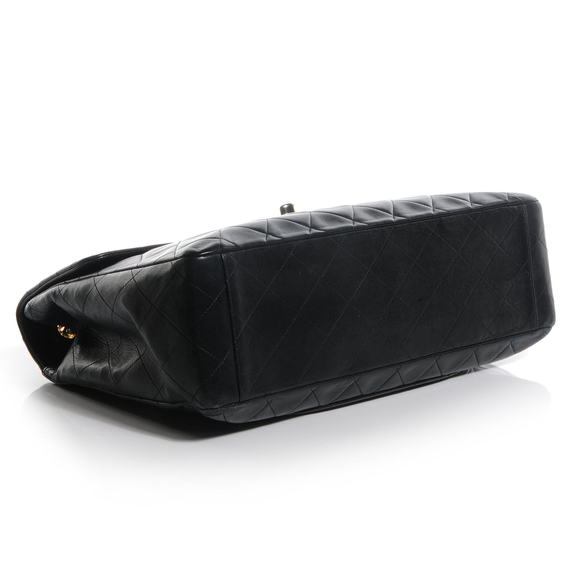 Chanel Lambskin XL Jumbo Flap Black 4 of 9