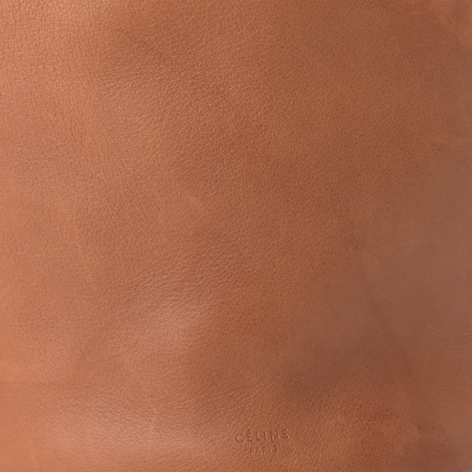 Celine Smooth Calfskin Big Bucket Bag Tan 11 of 12