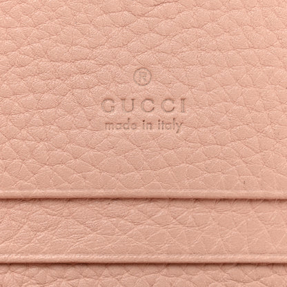 Gucci Cellarius Calfskin Blind for Love Animalier Card Case Perfect Pink 7 of 9