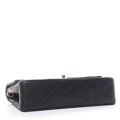Chanel Lambskin Quilted Medium Double Flap Black 4 of 30