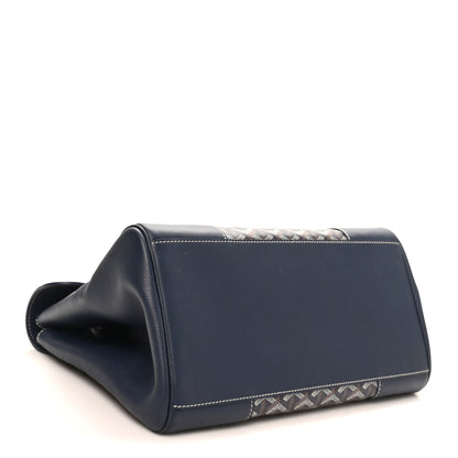 Goyard Goyardine Saigon Tote Navy 4 of 9