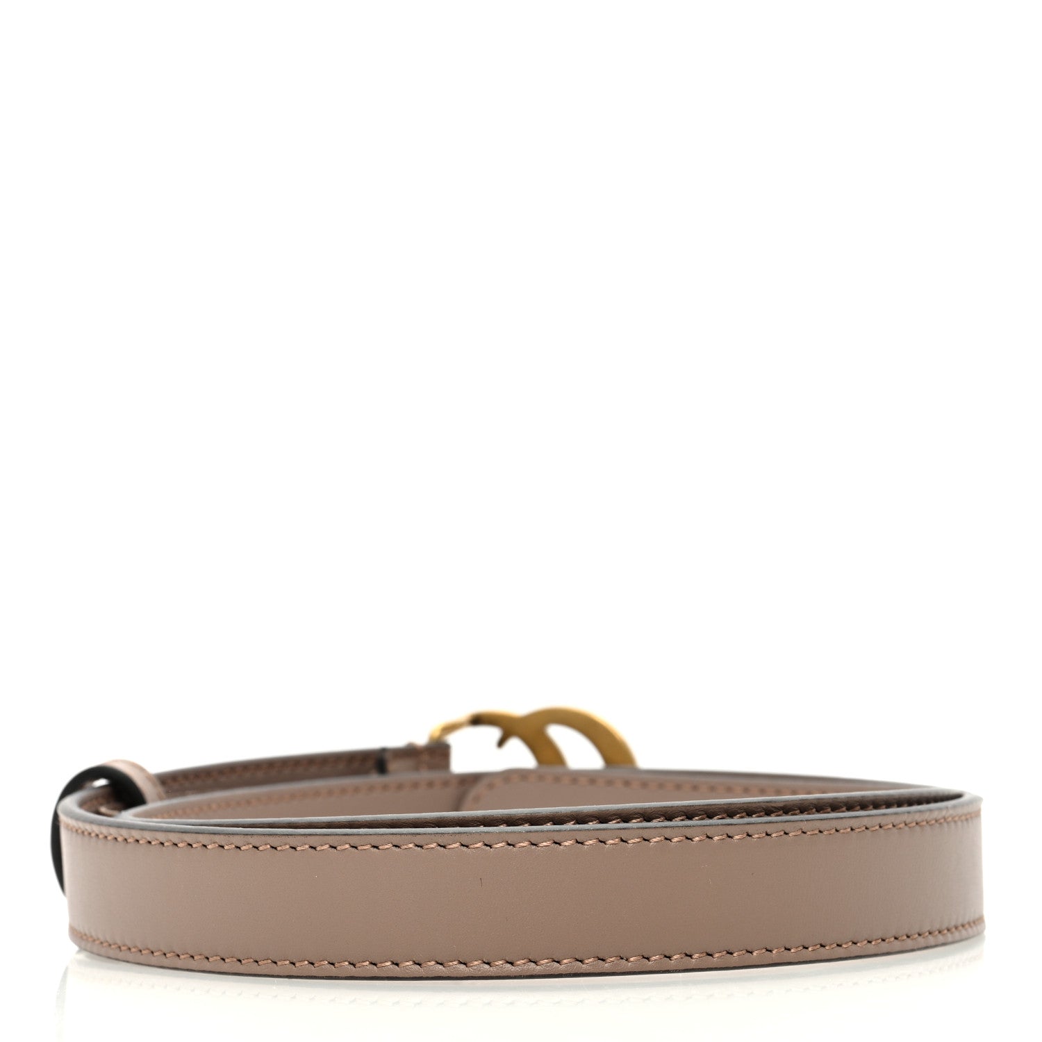 Gucci Calfskin Double G 20mm Belt 70 28 Porcelain Rose 2 of 4