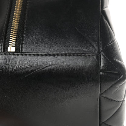 Chanel Lambskin Quilted Large Trendy CC Bowling Bag Black 14 of 19