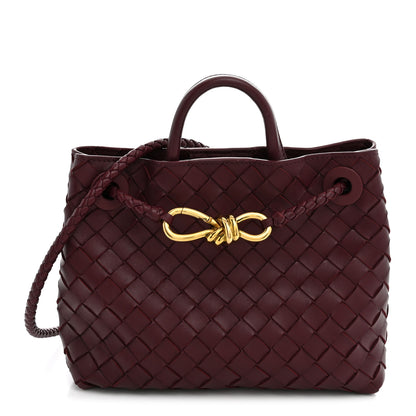 Bottega Veneta Nappa Intrecciato Small Andiamo Shoulder Bag Barolo 1 of 10
