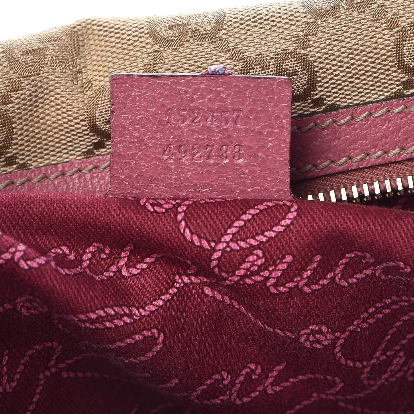 Monogram Small Charmy Boston Pink