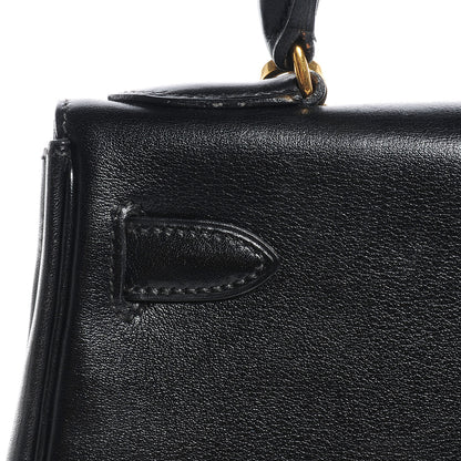 Hermes Veau Gulliver Kelly Retourne 28 Black 10 of 28