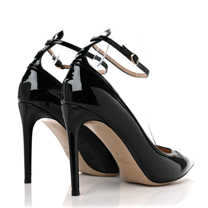 Valentino Garavani Patent Mary Jane Pumps 39 Black 4 of 9