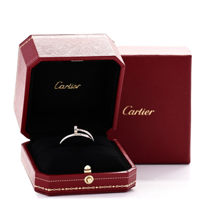 Cartier 18K White Gold Juste Un Clou Ring 63 10.5 6 of 6