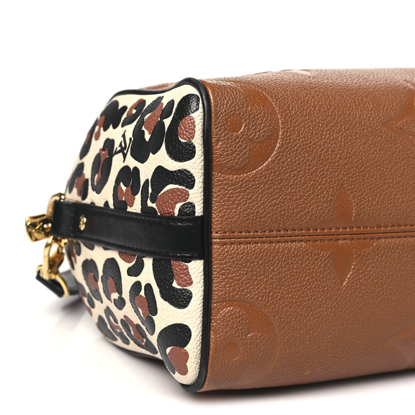 Empreinte Monogram Giant Wild At Heart Speedy Bandouliere 25 Caramel