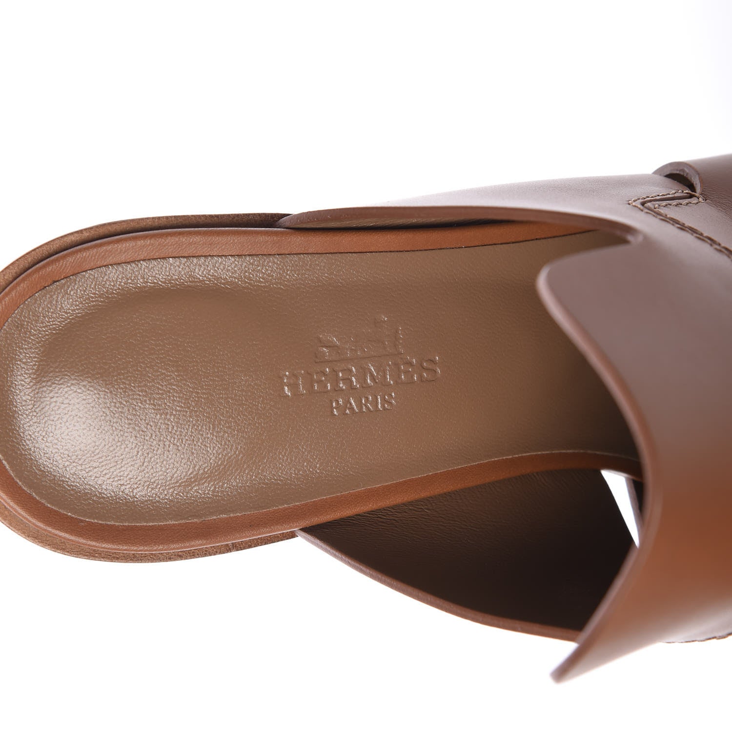 Hermes Calfskin Right Mules 39 Palissandre 6 of 10