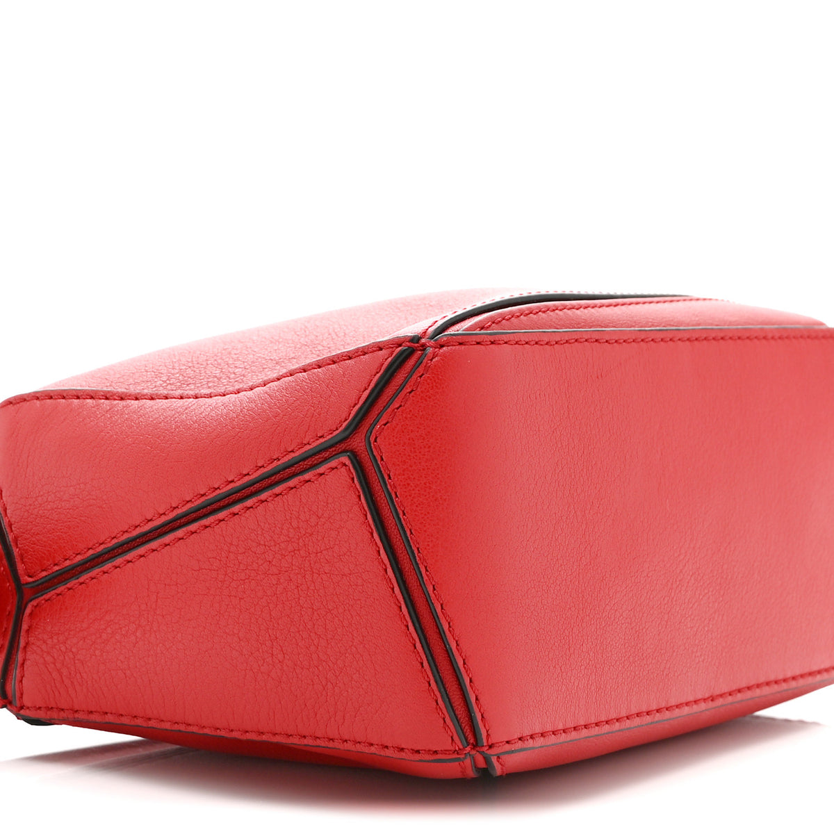 Calfskin Mini Puzzle Bag Pomodoro
