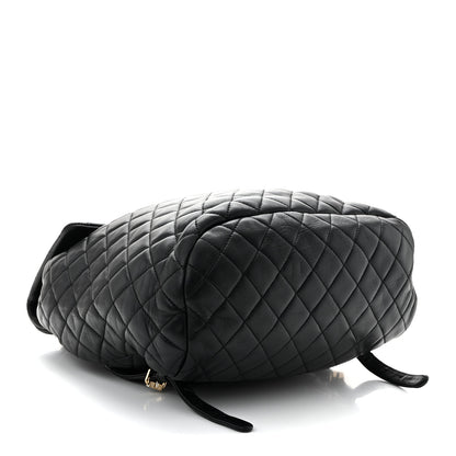 Chanel Lambskin Quilted Large Urban Spirit Backpack Black 4 of 10