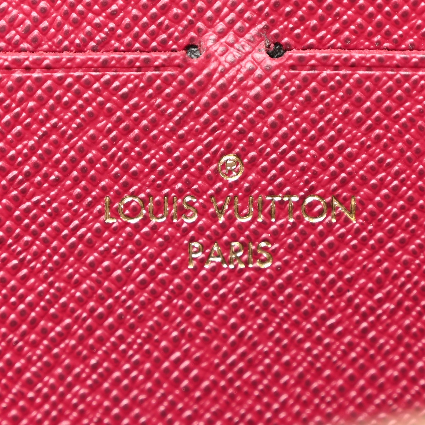 Monogram Clemence Wallet Fuchsia