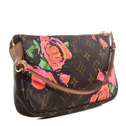 Louis Vuitton Monogram Roses Pochette Accessories 3 of 7