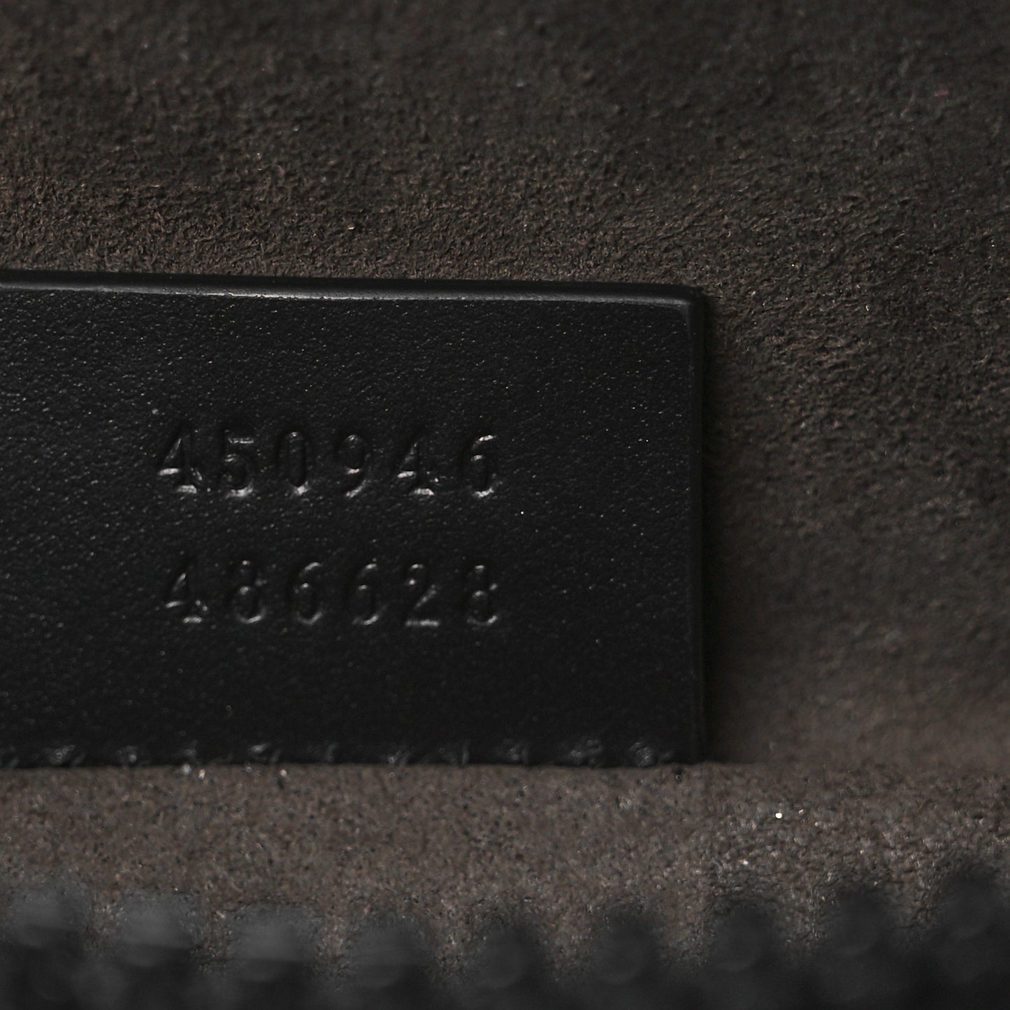 GG Supreme Monogram Belt Bag Black