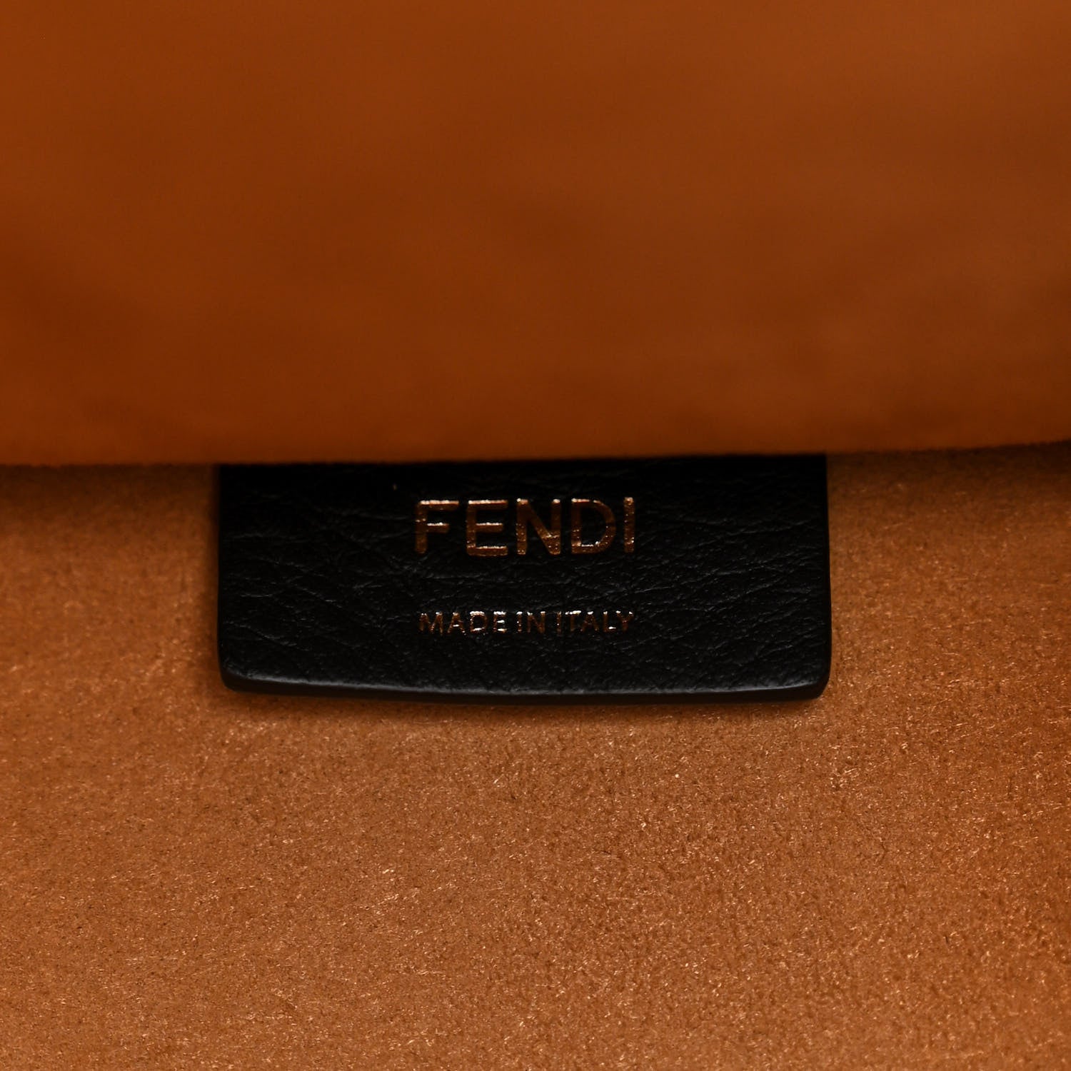 Fendi Woven Fabric Calfskin FF Medium Fendi Sunshine Shopper Tote Natural White Dark Honey 6 of 10