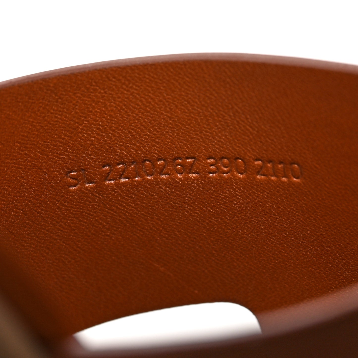Calfskin Cork Eze 30 Sandals 39 Marron Glaise