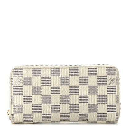 Louis Vuitton Damier Azur Zippy Wallet 1 of 9