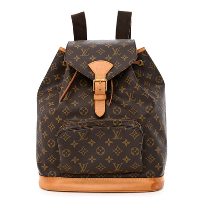 Louis Vuitton Monogram Montsouris GM Backpack 1 of 11