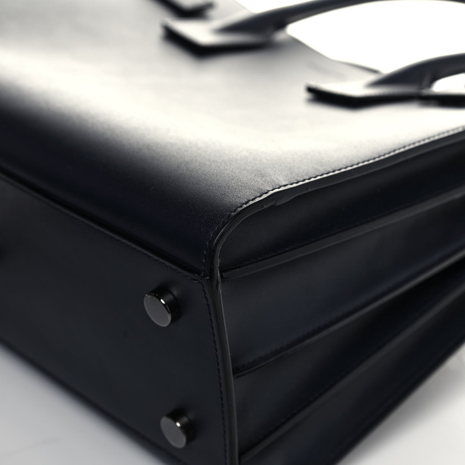 Saint Laurent Calfskin Baby Sac De Jour Navy 10 of 14