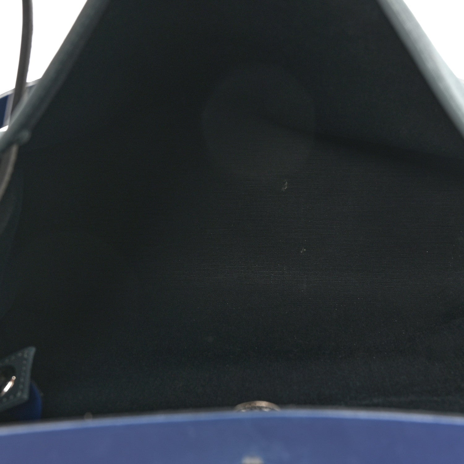 Hermes Military Toile Vache Hunter Herbag Zip 31 PM Bleu Marine Bleu Saphir 6 of 17