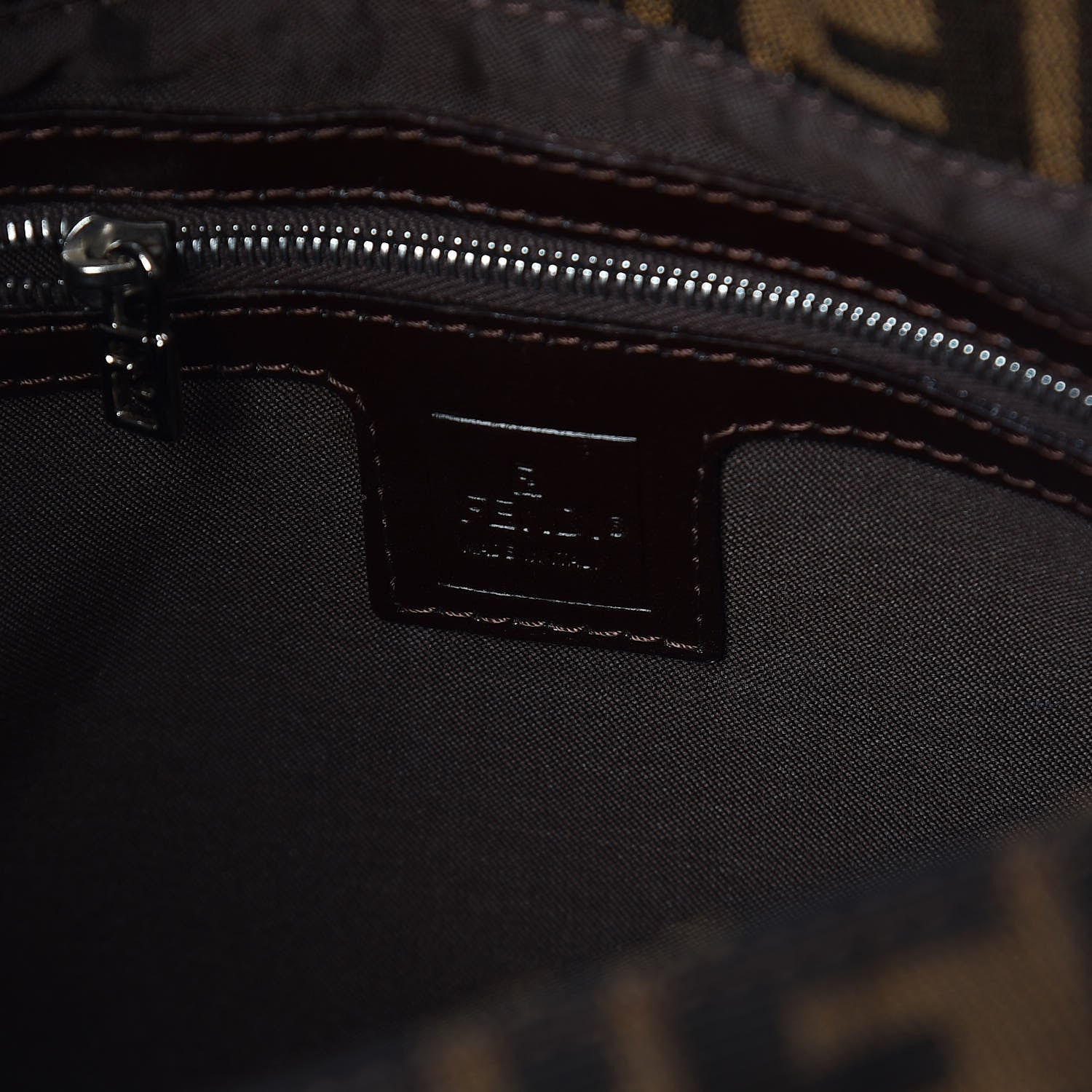 Fendi Zucca Mama Baguette Tobacco 9 of 10