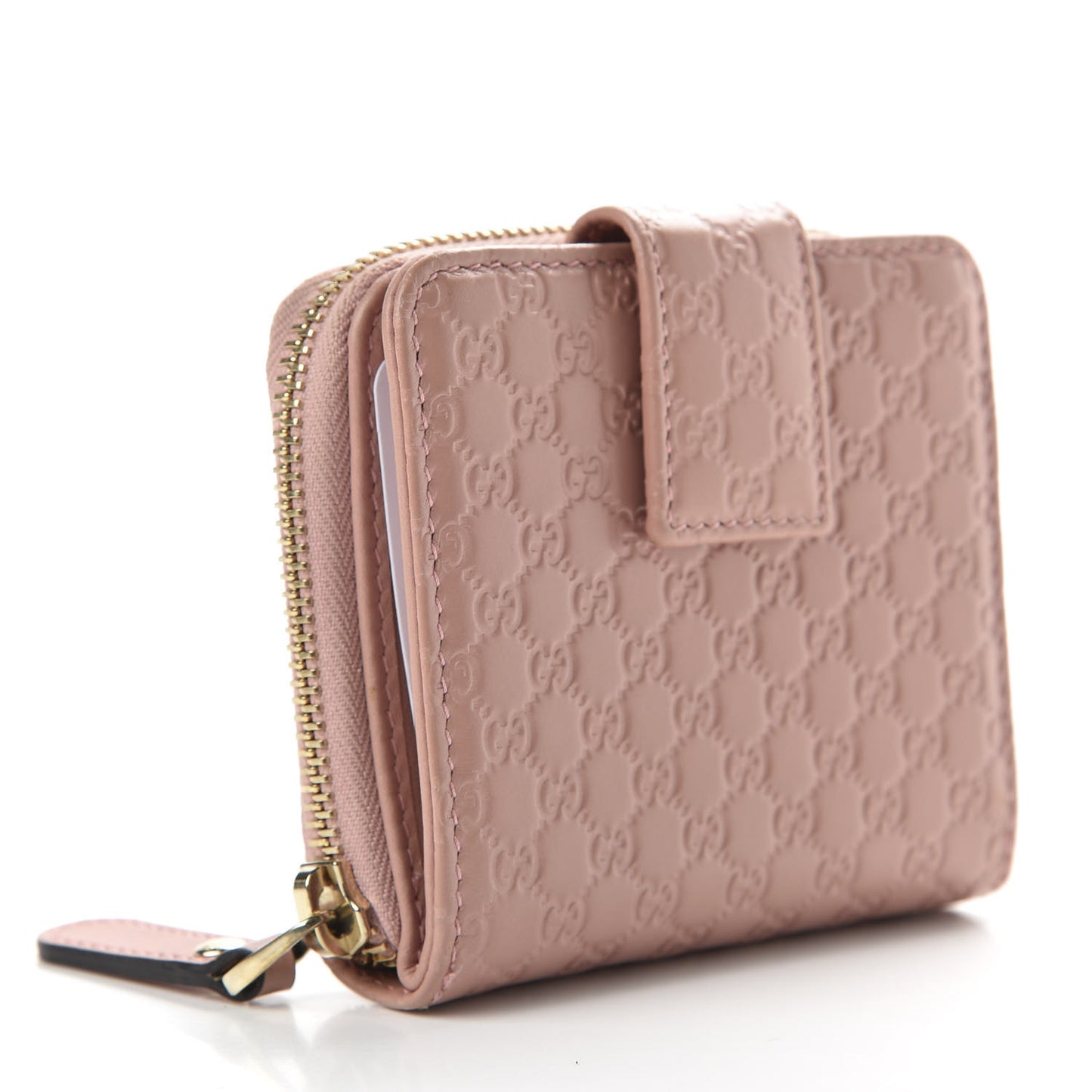 Microguccissima Compact Wallet Soft Pink