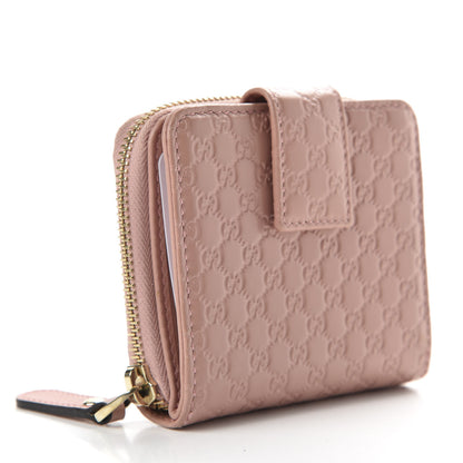 Gucci Microguccissima Compact Wallet Soft Pink 3 of 8