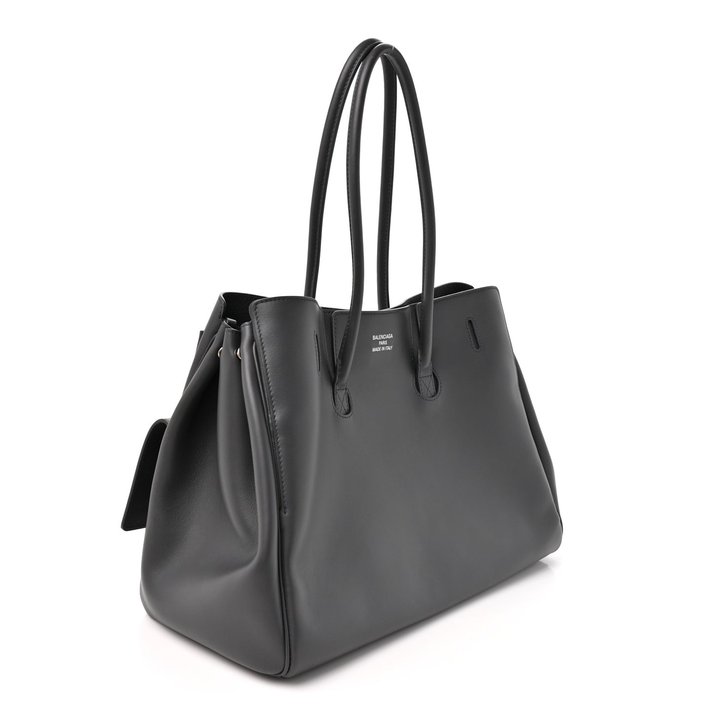 Smooth Calfskin Medium Bel Air Carry All Bag Grey