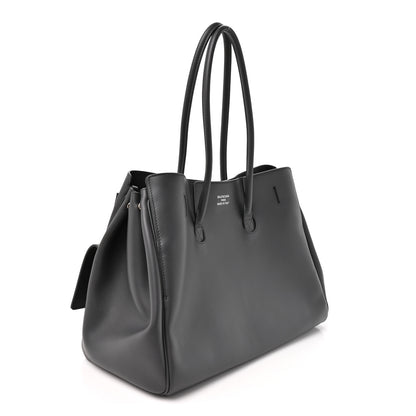 Balenciaga Smooth Calfskin Medium Bel Air Carry All Bag Grey 2 of 10