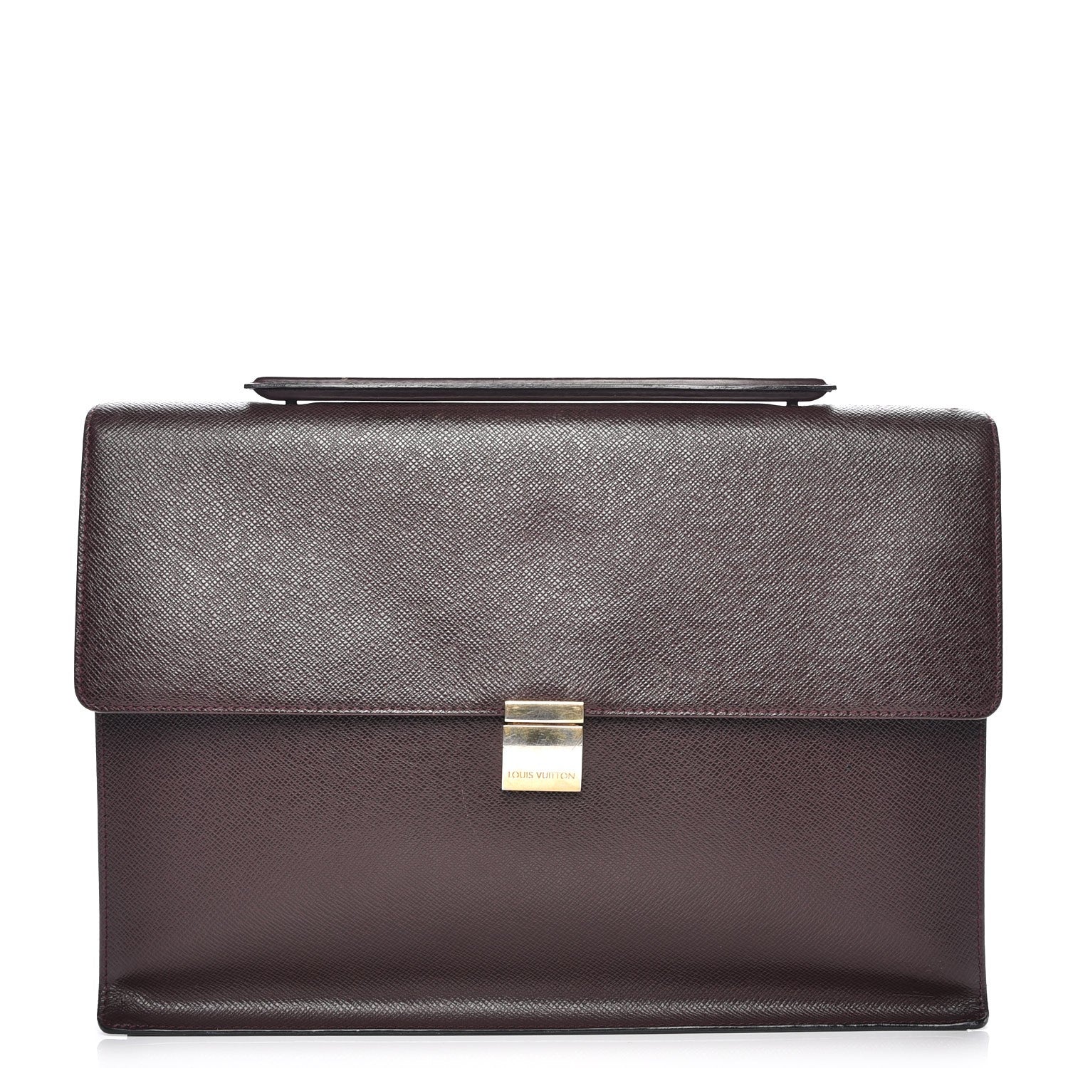Louis Vuitton Taiga Angara Briefcase Acajou 1 of 9