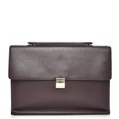 Louis Vuitton Taiga Angara Briefcase Acajou 1 of 9