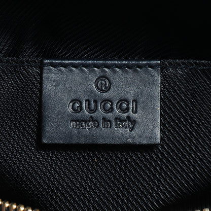 Gucci Monogram Web Small Cosmetic Case Navy 6 of 7