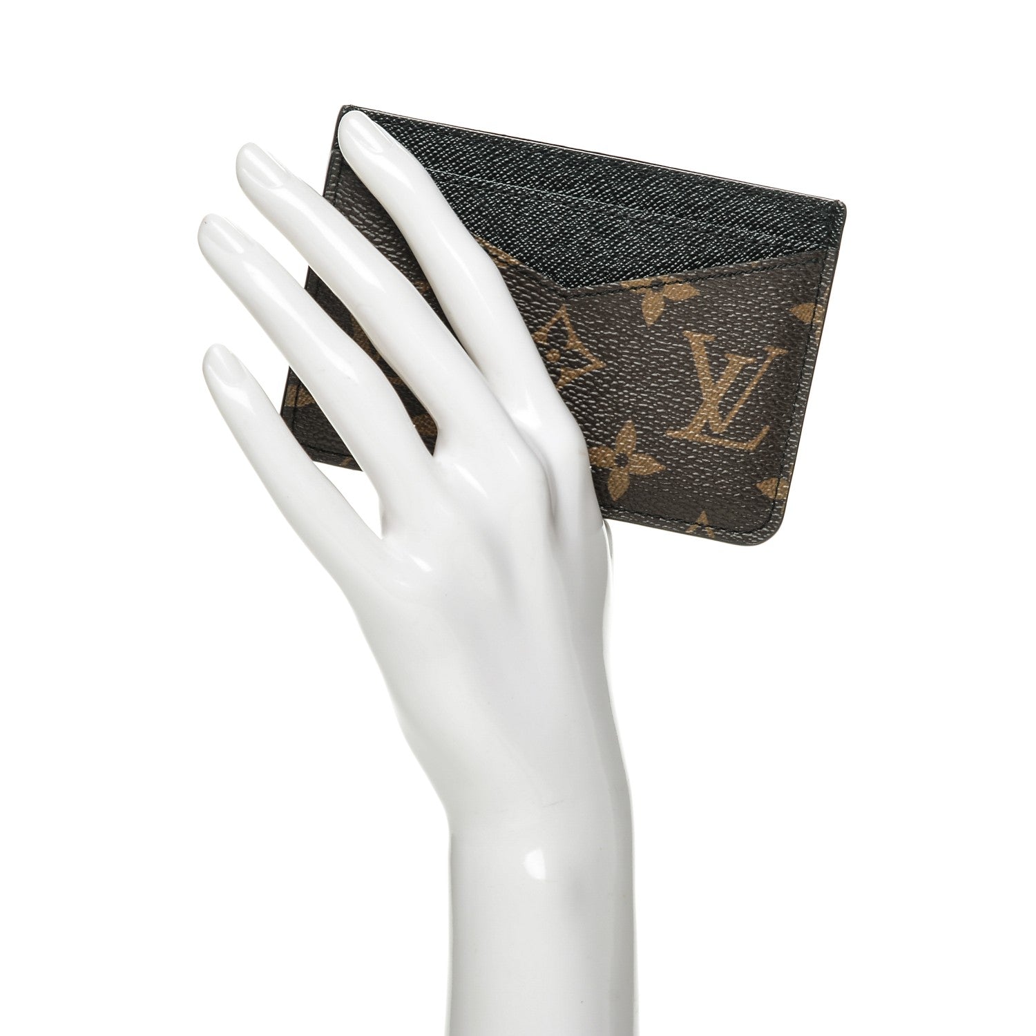 Louis Vuitton Monogram Macassar Neo Porte-Cartes Card Holder 2 of 7