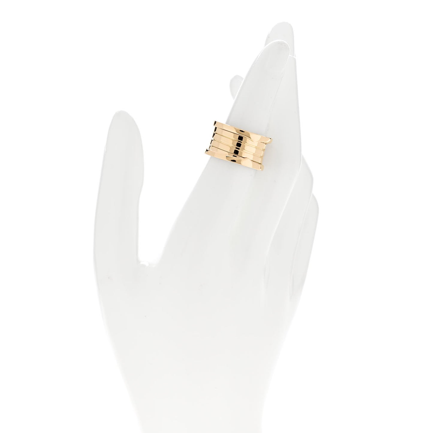 18K Yellow Gold B.Zero1 Four-Band Ring 53 6.5