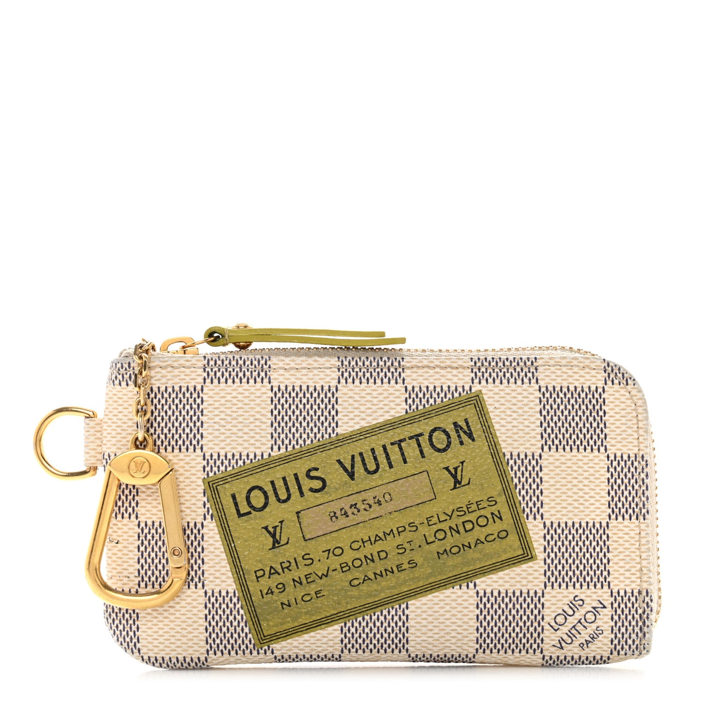 Damier Azur Complice Trunks and Bags Key Pouch