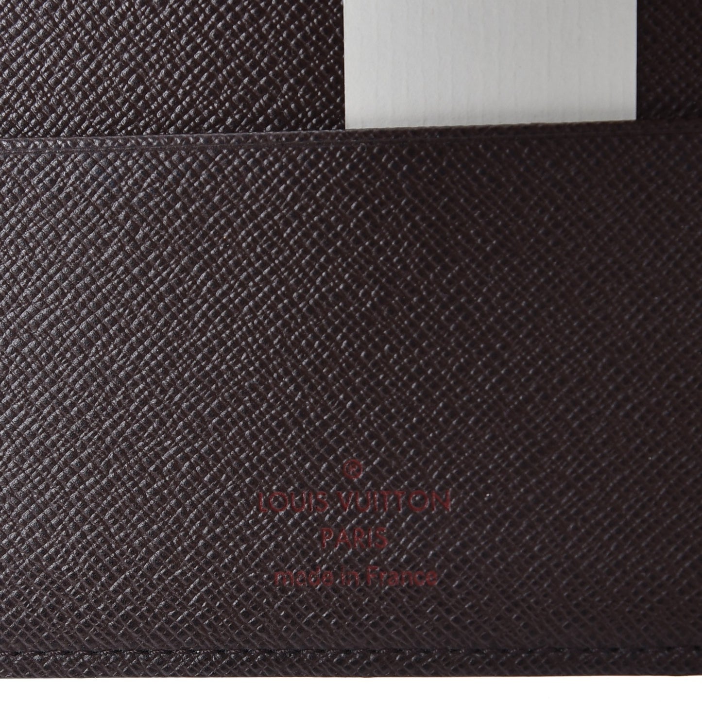 Damier Ebene Medium Ring Agenda Cover