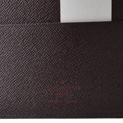 Louis Vuitton Damier Ebene Medium Ring Agenda Cover 6 of 9